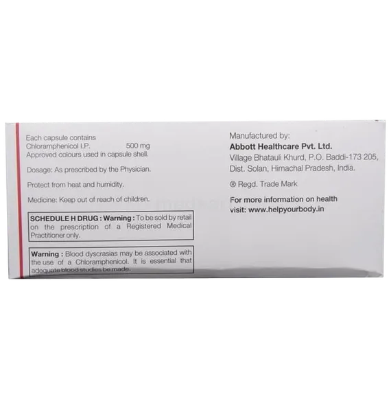 paraxin 500mg capsule 10's